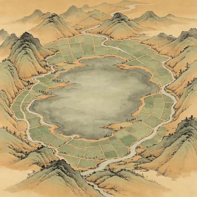 盆地地形