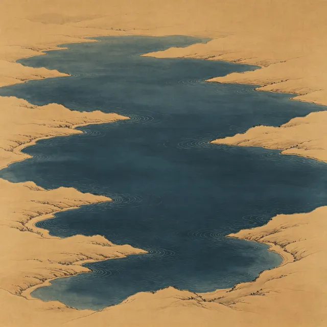 湖泊地形