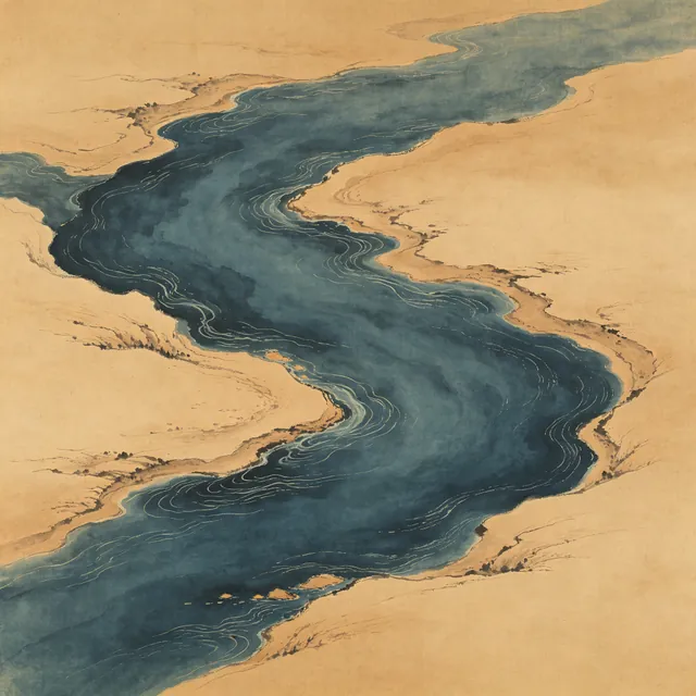 江河地形